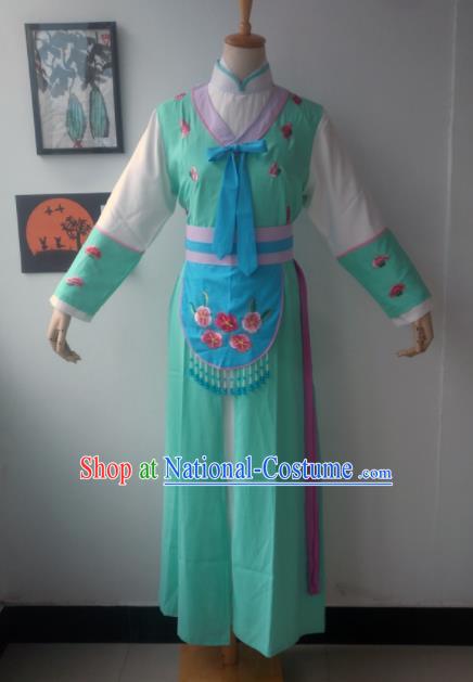 Chinese Traditional Peking Opera Maidservants Costumes Ancient Beijing Opera Diva Dress for Adults