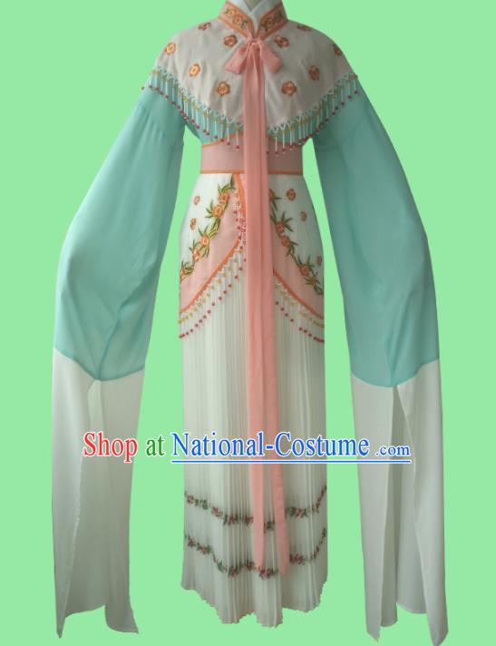 Chinese Traditional Peking Opera Diva Costumes Ancient Princess Embroidered Dress for Adults