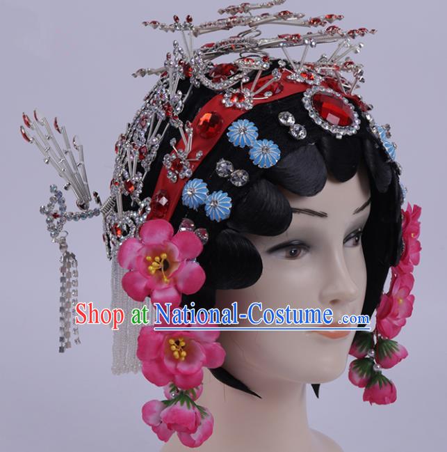 Chinese Traditional Peking Opera Diva Hair Accessories Ancient Hairpins for Women