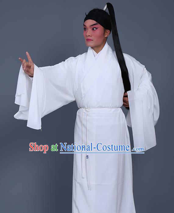 Chinese Traditional Peking Opera Niche Costume Ancient Prisoner Clothing for Adults