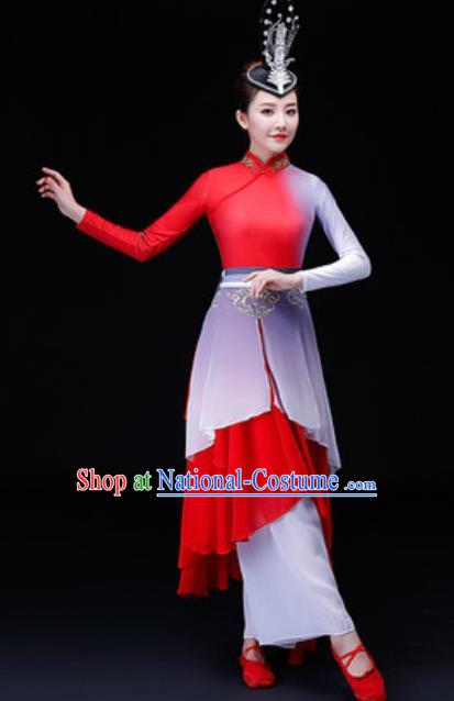 Chinese Traditional Folk Dance Costume Classical Dance Yangko Clothing for Women