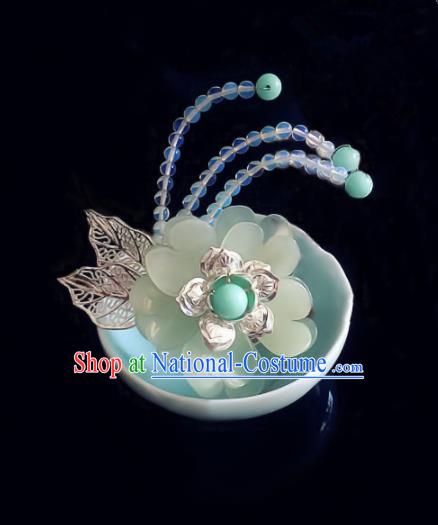 Chinese Handmade Ancient Flowers Hair Claw Hair Accessories Hanfu Hairpins for Women