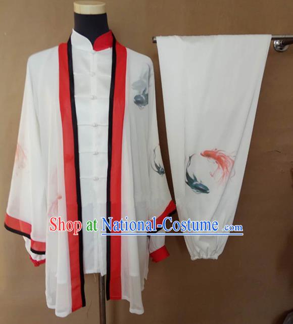 Chinese Traditional Martial Arts Costumes Tai Chi Tai Ji Kung Fu Training Clothing for Adults