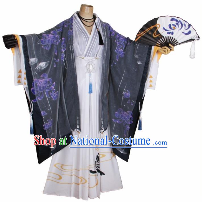 Traditional Chinese Ancient Swordsman Costumes for Men