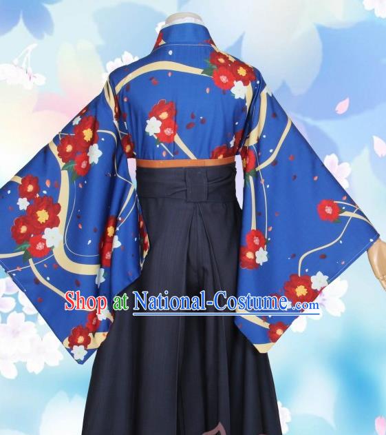 Top Grade Asian Cosplay Costumes Cartoon Characters Clothing Kimono Chinese Swordsman Hanfu Dress