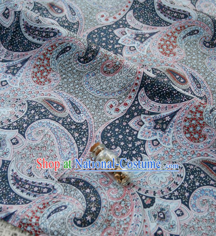 Chinese Traditional Flower Silk Fabric Brocade Embroidered Fabric Dress Material