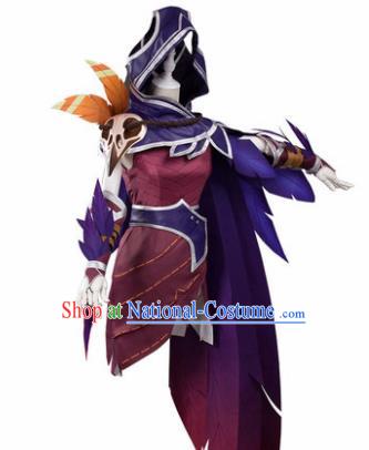 Chinese Traditional Cosplay Assassin Costumes Ancient Swordsman Clothing for Men