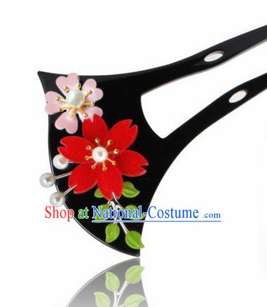 Japanese Traditional Courtesan Kimono Hair Combs Hairpins Ancient Geisha Hair Accessories for Women