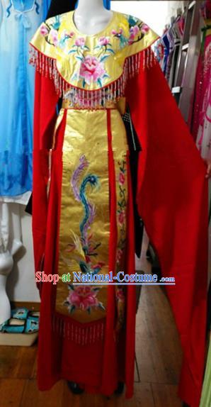 Chinese Traditional Beijing Opera Actress Empress Dress Ancient Peri Embroidered Costumes for Women