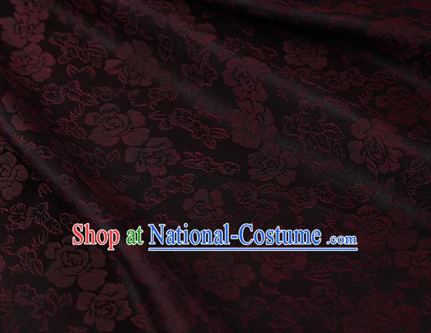 Chinese Traditional Silk Fabric Brocade Embroidered Fabric Dress Material Gambiered Canton Gauze