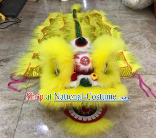 Traditional Chinese One Kid One Child Lion Dance Costume Primary School Middle School