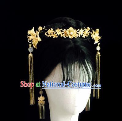 Chinese Classical Hairpins Wedding Hair Accessories Traditional Ancient Hanfu Hair Clasp for Women