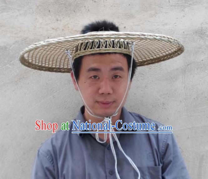 Chinese Traditional Handmade Craft Bamboo Hat