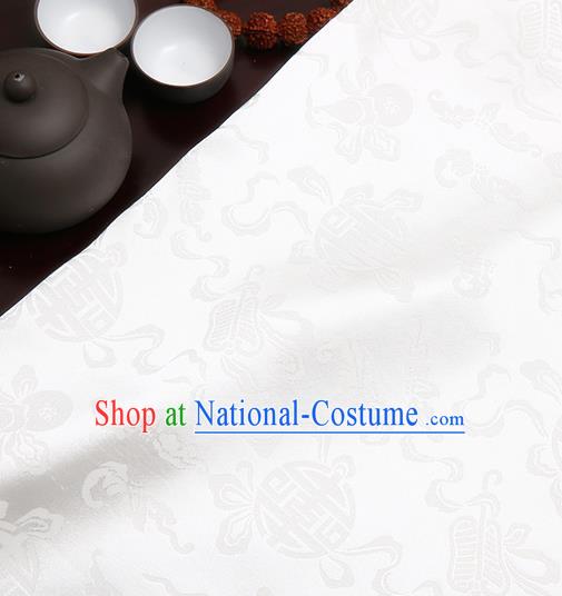 Chinese Traditional Flower Silk Fabric Brocade Embroidered Fabric Dress Material