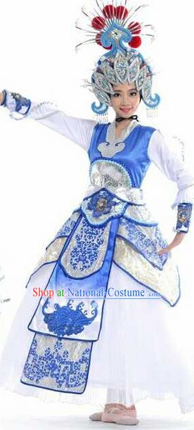 Chinese Traditional Classical Dance Costume Beijing Opera Dance Dress for Women