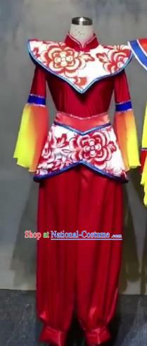 Chinese Traditional Classical Dance Costumes Folk Dance Yanko Dance Clothing for Women