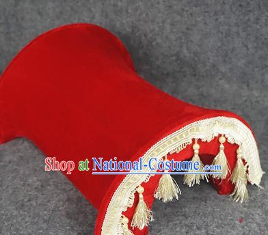 Chinese Traditional Wedding Supplies Red Riding Saddles Bride Saddle