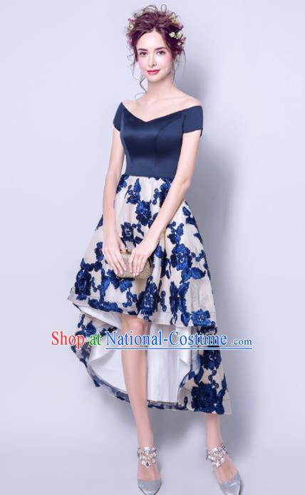 Top Grade Handmade Catwalks Costumes Compere Full Dress for Women