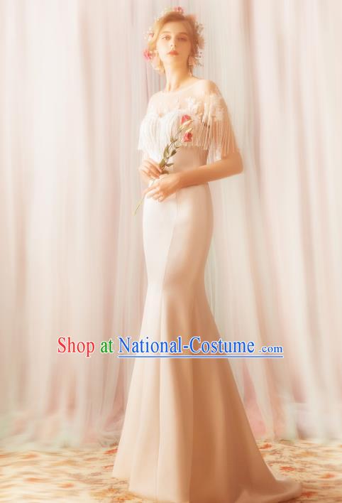 Top Grade Handmade Wedding Costumes Bride Veil Dress Princess Wedding Gown for Women