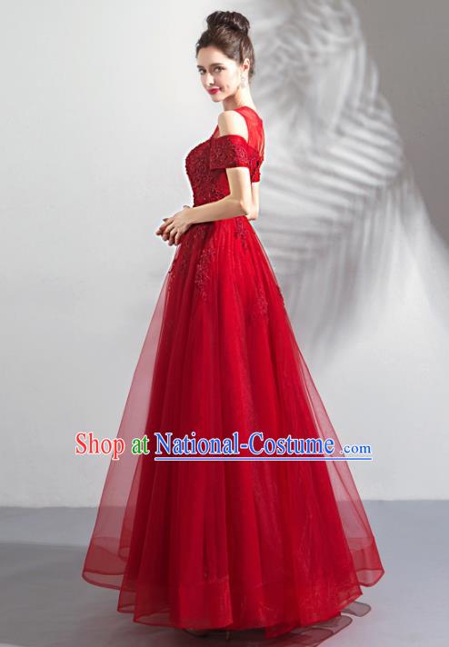 Top Grade Handmade Wedding Costumes Bride Veil Dress Princess Wedding Gown for Women