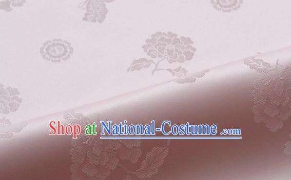 Asian Traditional Palace Style Drapery Chinese Royal Pattern Design Brocade Korean Hanbok Fabric Silk Fabric Material