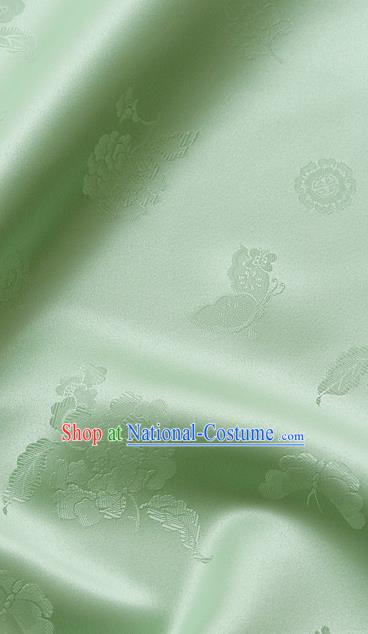 Asian Traditional Palace Style Drapery Chinese Royal Pattern Design Brocade Korean Hanbok Fabric Silk Fabric Material