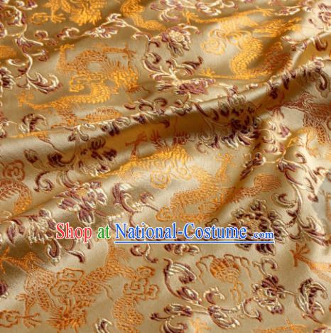 Chinese Traditional Flower Silk Fabric Brocade Embroidered Fabric Dress Material