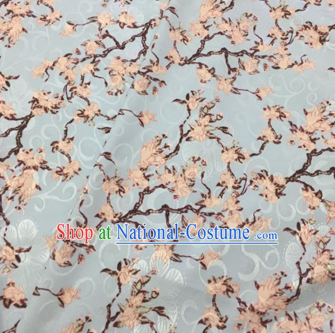 Chinese Traditional Apparel Fabric Brocade Classical Pattern Design Silk Material Satin Drapery