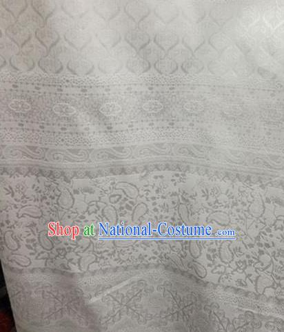 Chinese Traditional Apparel Fabric Brocade Classical Pattern Design Silk Material Satin Drapery