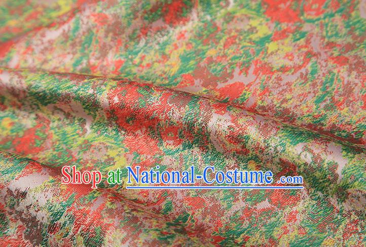 Chinese Traditional Flower Silk Fabric Brocade Embroidered Fabric Dress Material