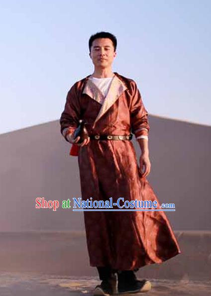 Chinese Ancient Tang Dynasty Swordsman Imperial Bodyguard Costumes for Men