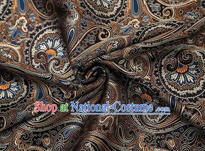 Chinese Traditional Flower Silk Fabric Brocade Embroidered Fabric Dress Material