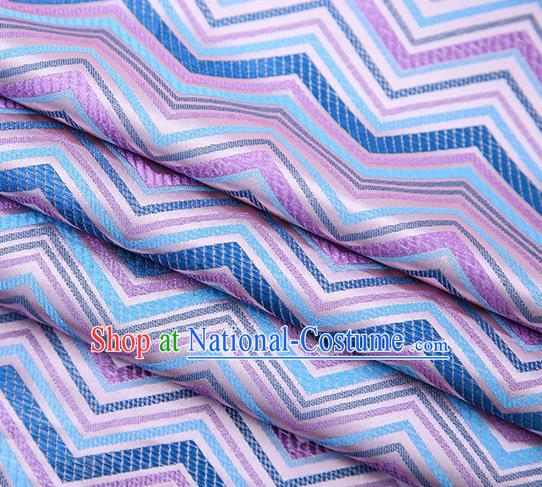 Pink Satin Traditional Chinese Tang Suit Brocade Fabric Classical Pattern Design Material Drapery