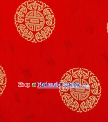 Chinese Traditional Flower Silk Fabric Brocade Embroidered Fabric Dress Material