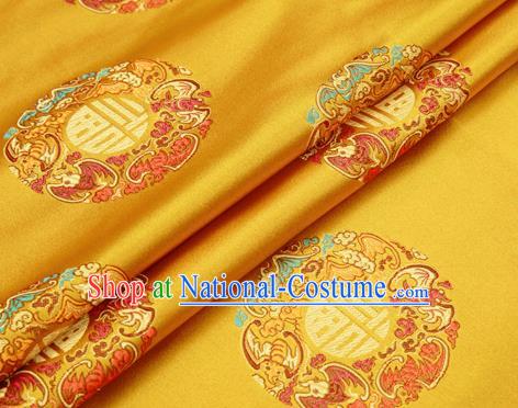 Chinese Traditional Flower Silk Fabric Brocade Embroidered Fabric Dress Material