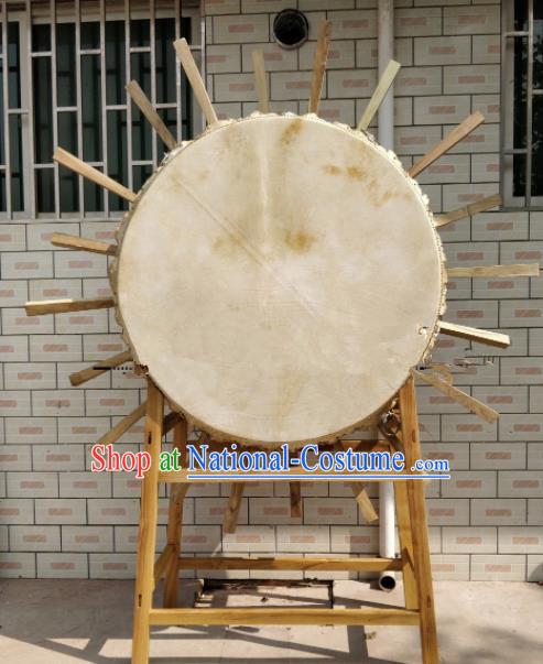 Chinese Traditional Lion Dance Drums Folk Dance Tupan Cowhide Drum