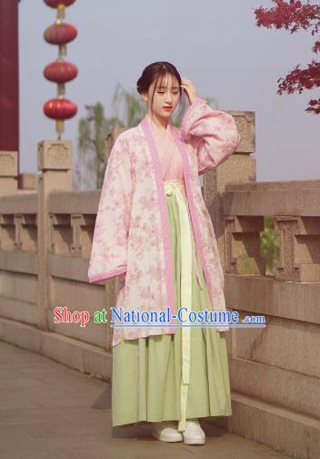 Chinese Traditional Song Dynasty Nobility Lady Hanfu Dress Ancient Palace Princess Costumes for Women