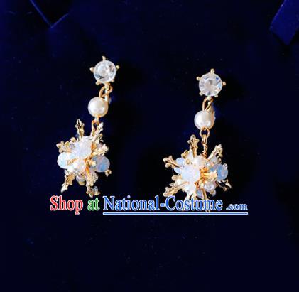 Top Grade Handmade Baroque Crystal Earrings Bride Jewelry Accessories for Women