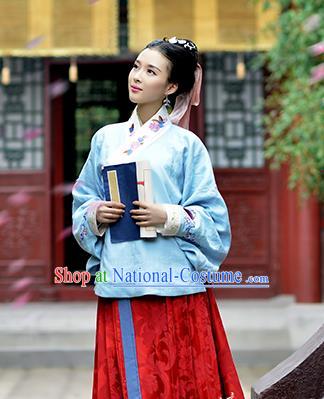 Chinese Ancient Nobility Lady Costumes Traditional Ming Dynasty Princess Hanfu Dress for Women