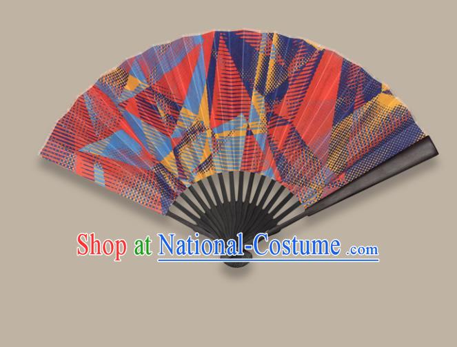 Chinese Traditional Crafts Printing Folding Fans Paper Fans Accordion Fan