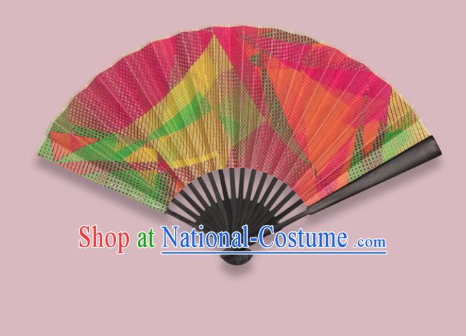 Chinese Traditional Crafts Folding Fans Printing Paper Fans Accordion Fan