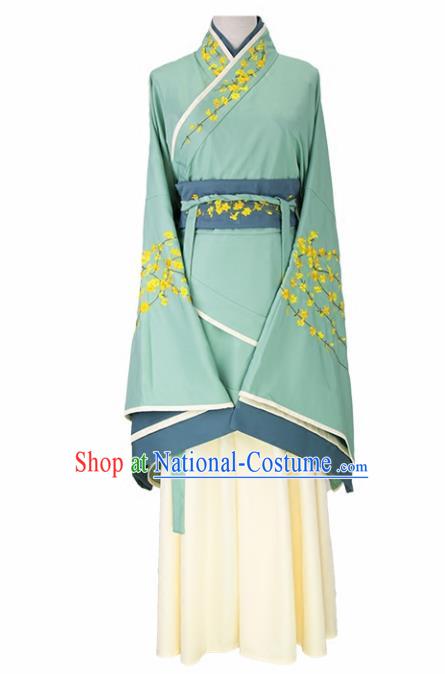 Chinese Ancient Drama Han Dynasty Princess Embroidered Costumes for Women