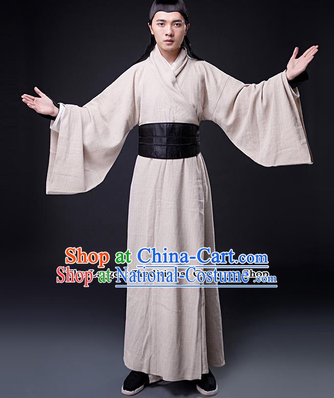 Chinese Ancient Drama Three Kingdoms Period Swordsman Costumes for Men