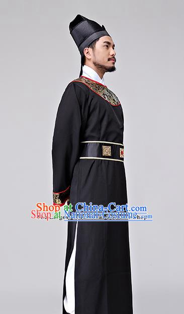 Chinese Ancient Drama Costumes Song Dynasty Minister Clothing for Men