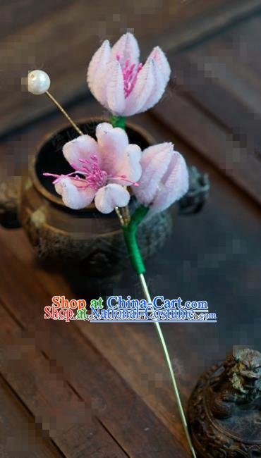 Chinese Ancient Empress Flowers Hair Clip Palace Hairpins for Women