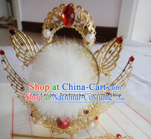 Chinese Traditional Classical Hair Accessories Ancient Nobility Childe Hair Crown for Men