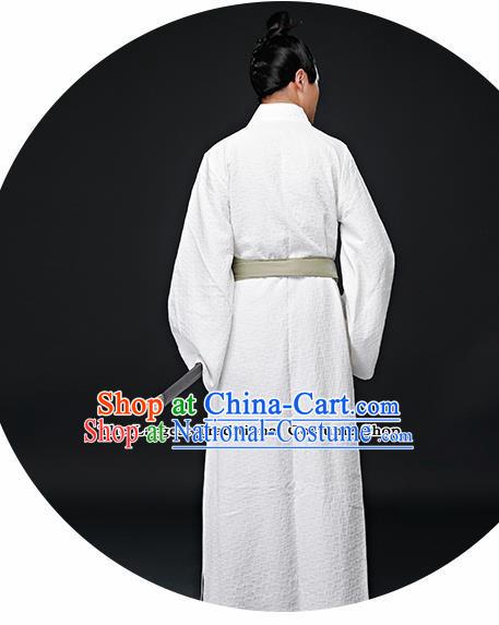 Chinese Ancient Young Swordsman Costume Han Dynasty Drama Knight Costumes for Men