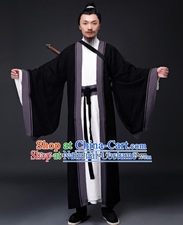 Chinese Ancient Drama Song Dynasty Taoist Priest Costumes for Men