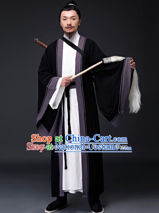 Chinese Ancient Drama Song Dynasty Taoist Priest Costumes for Men