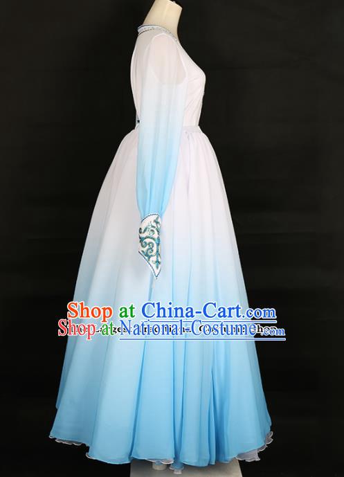 Chinese Mongolian Ethnic Minority Dress Traditional Mongol Nationality Folk Dance Costume for Women